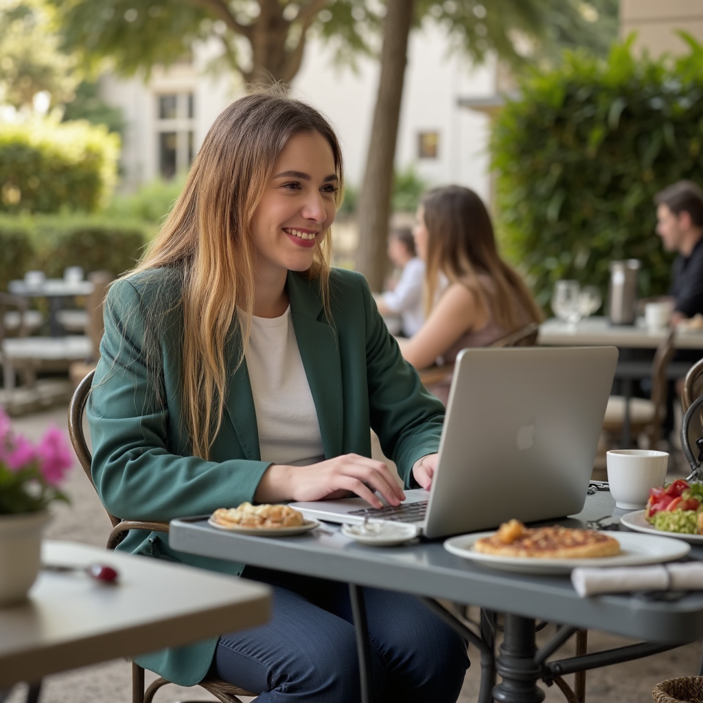 Échange stratégique autour d'un café